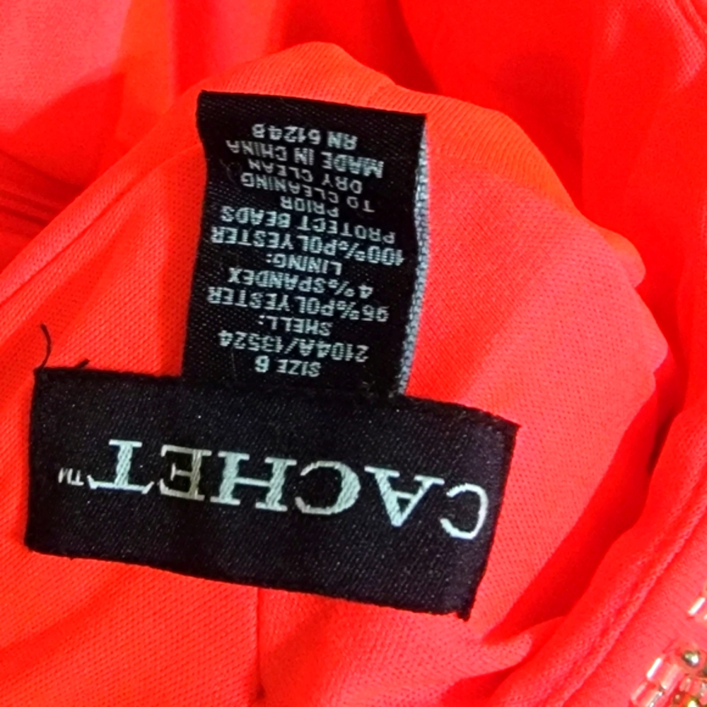 Stunning hot pink prom bridesmaid dress from Cachet - Picture 6 of 10